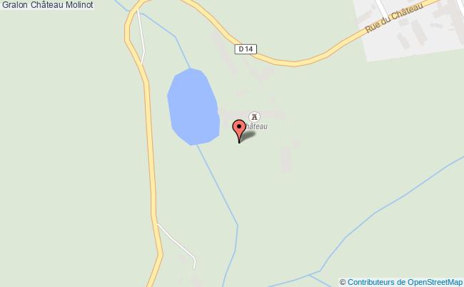 plan Château Molinot Molinot