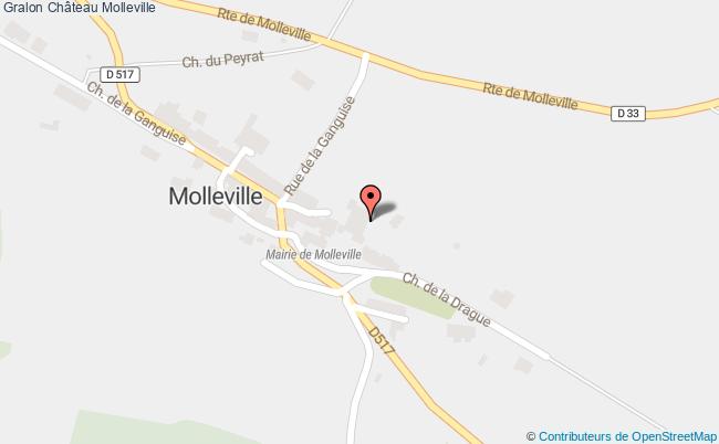 plan Château Molleville Molleville