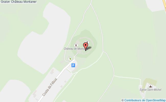 plan Château Montaner Montaner