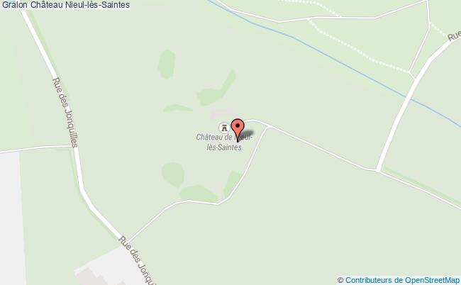 plan Château Nieul-lès-saintes Nieul-lès-Saintes