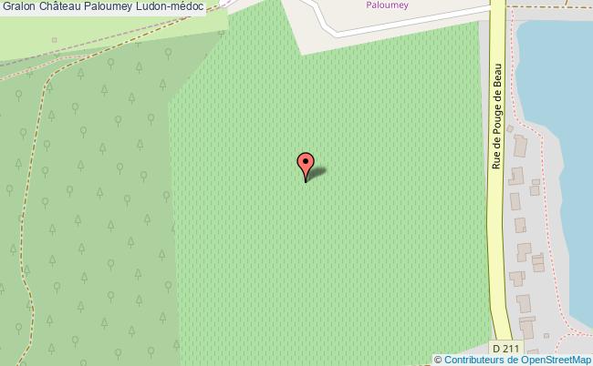 plan Château Paloumey Ludon-médoc Ludon-médoc