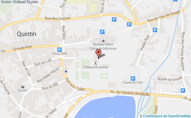 plan Château Quintin Quintin