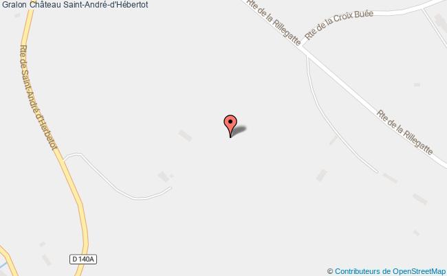 plan Château Saint-andré-d'hébertot Saint-André-d'Hébertot