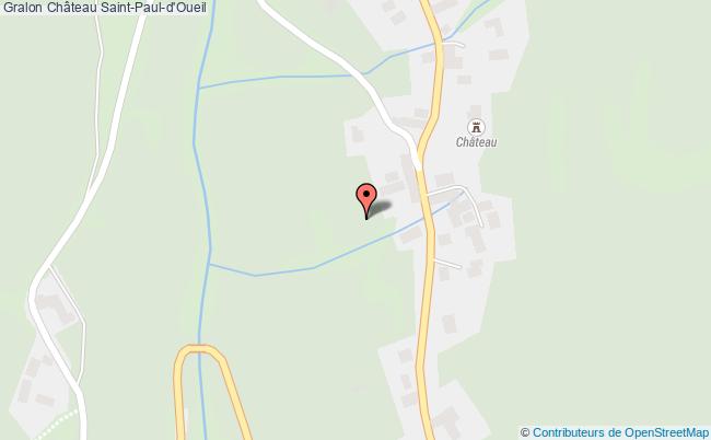 plan Château Saint-paul-d'oueil Saint-Paul-d'Oueil