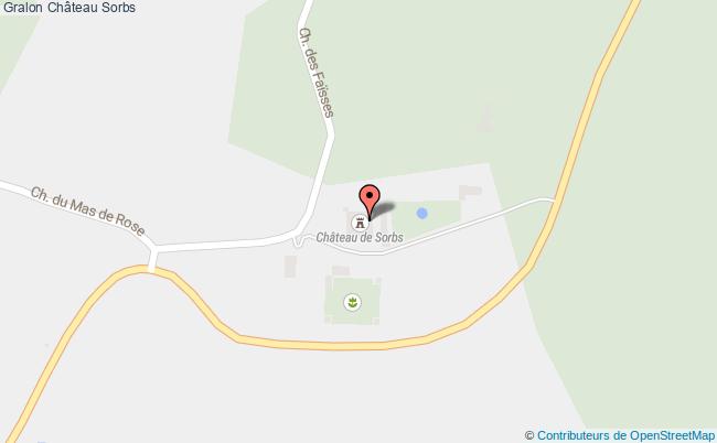plan Château Sorbs Sorbs