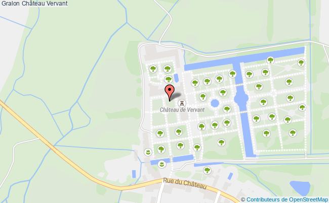 plan Château Vervant Vervant
