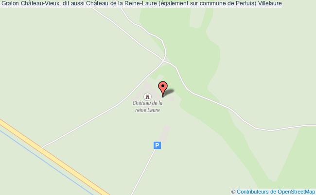 Château-Vieux, dit aussi Château de la Reine-Laure (également sur commune de Pertuis)