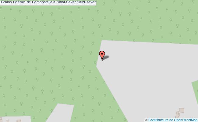 plan Chemin De Compostelle à Saint-sever Saint-sever Saint-sever