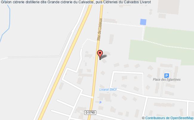 plan Cidrerie Distillerie Dite Grande Cidrerie Du Calvados, Puis Cidreries Du Calvados Livarot Livarot