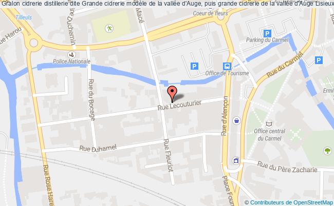 plan Cidrerie Distillerie Dite Grande Cidrerie Modèle De La Vallée D'auge, Puis Grande Cidrerie De La Vallée D'auge Lisieux Lisieux