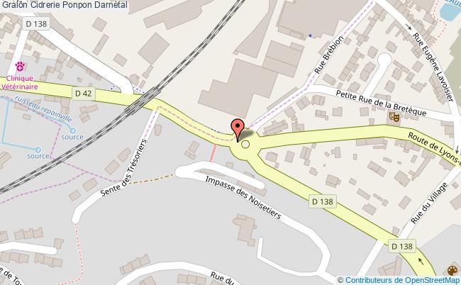 plan Cidrerie Ponpon Darnétal Darnétal