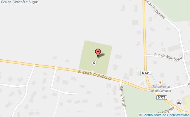 plan Cimetière Augan Augan