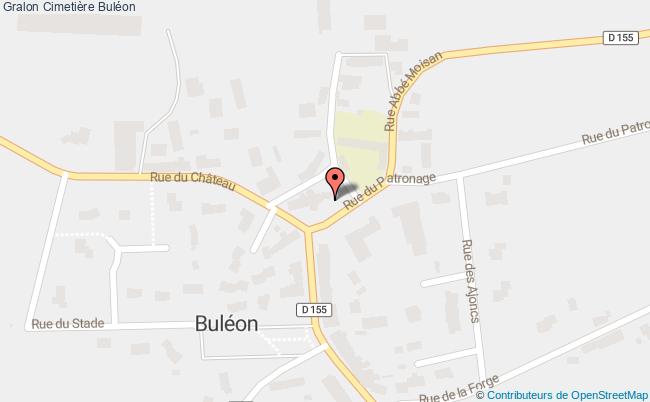 plan Cimetière Buléon Buléon