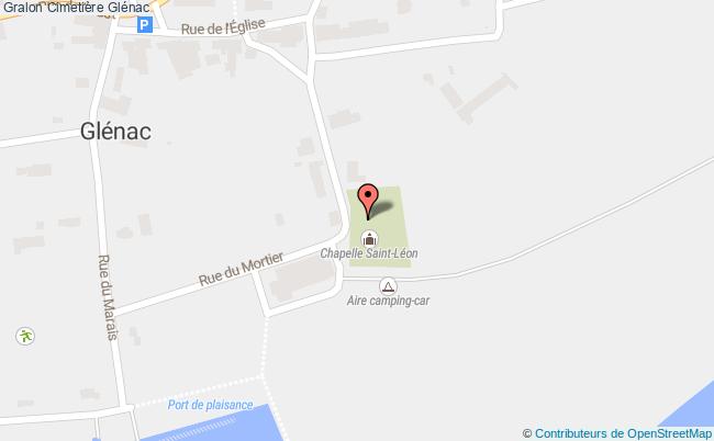 plan Cimetière Glénac Glénac