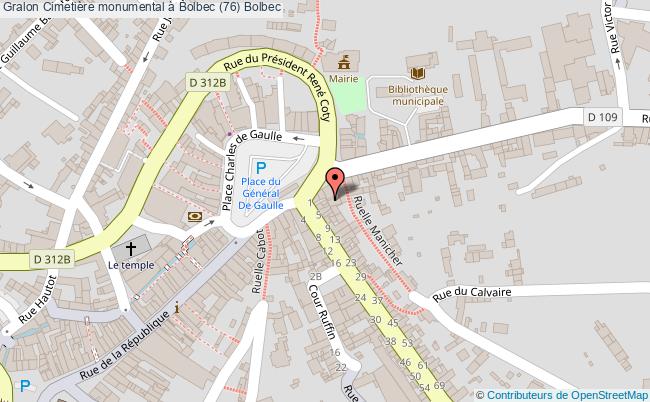 Cimetière monumental à Bolbec (76)