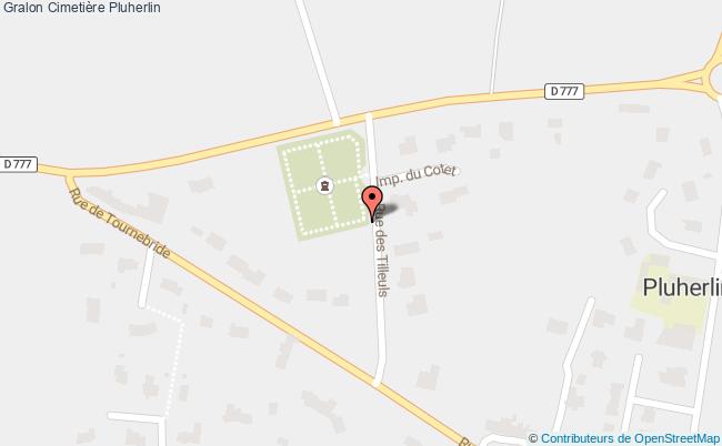 plan Cimetière Pluherlin Pluherlin