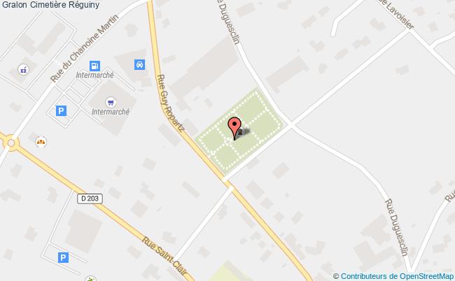 plan Cimetière Réguiny Réguiny