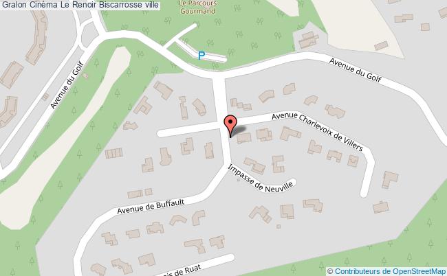 plan Cinéma Le Renoir Biscarrosse Ville Biscarrosse ville