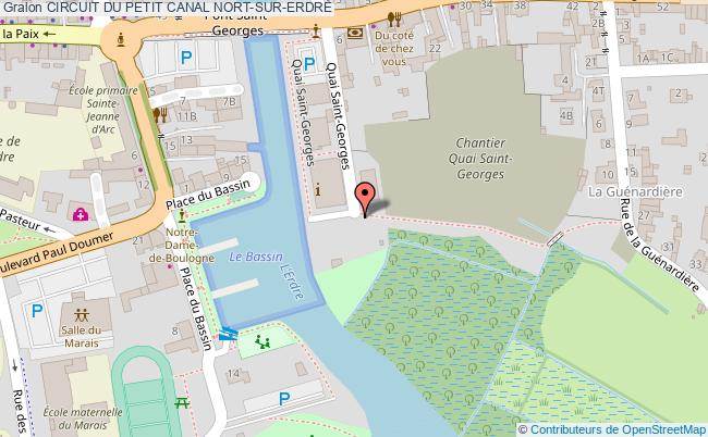 plan Circuit Du Petit Canal Nort-sur-erdre NORT-SUR-ERDRE