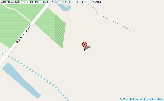 plan Circuit Entre Bourg Et Maine Aigrefeuille-sur-maine AIGREFEUILLE-SUR-MAINE
