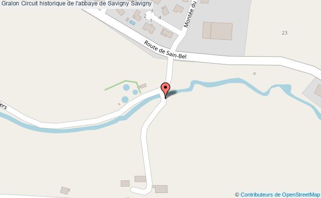 Circuit historique de l'abbaye de Savigny