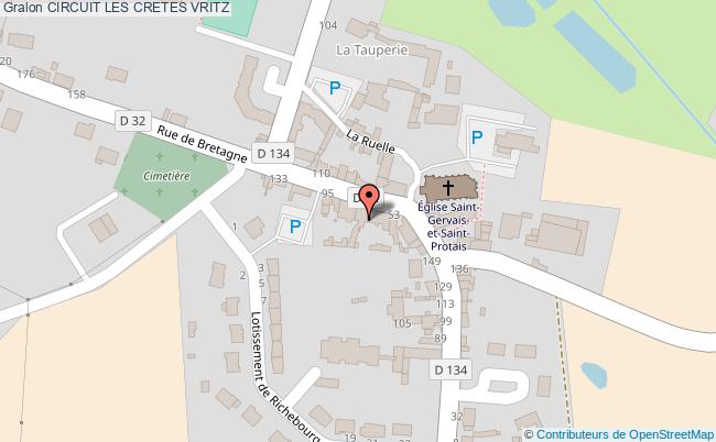 plan Circuit Les Cretes Vritz VRITZ