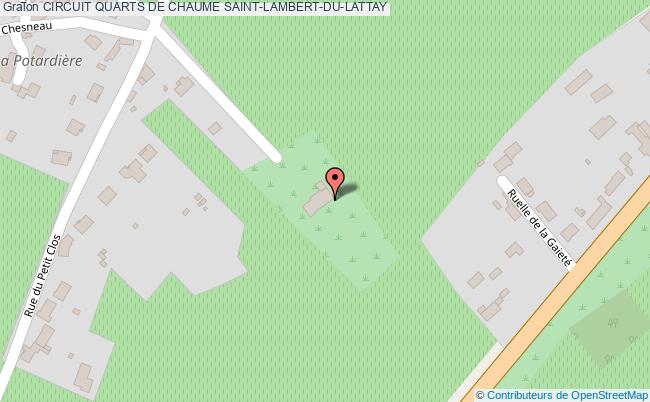 plan Circuit Quarts De Chaume Saint-lambert-du-lattay SAINT-LAMBERT-DU-LATTAY