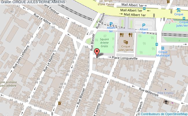 plan Cirque Jules Verne Amiens AMIENS