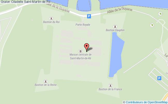 plan Citadelle Saint-martin-de-ré Saint-Martin-de-Ré