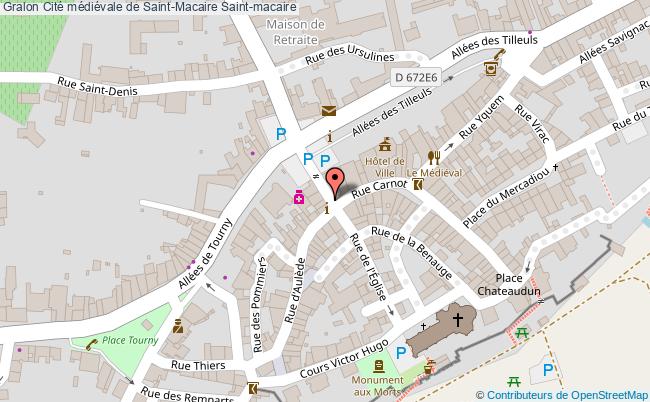 Cité médiévale de saintmacaire Saintmacaire tourisme Visite guidée de