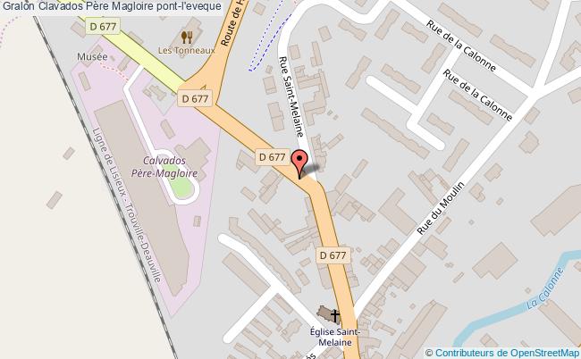 plan Clavados Père Magloire Pont-l'eveque pont-l'eveque