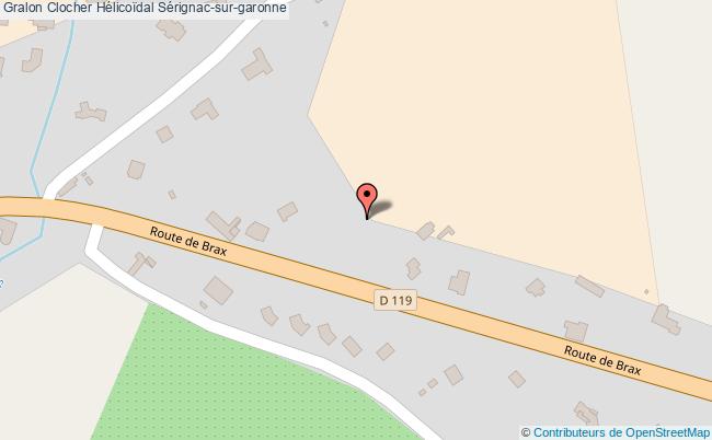 plan Clocher Hélicoïdal Sérignac-sur-garonne Sérignac-sur-garonne