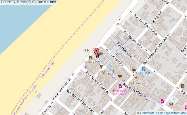 plan Club Mickey Soulac-sur-mer Soulac-sur-mer