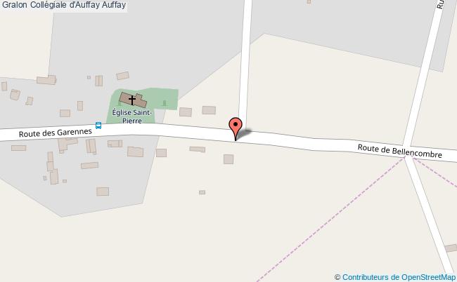plan Collégiale D'auffay Auffay Auffay