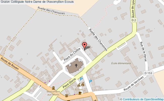 plan Collégiale Notre Dame De L'assomption Ecouis Ecouis