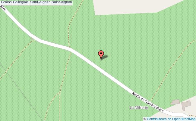 plan Collégiale Saint-aignan Saint-aignan Saint-aignan