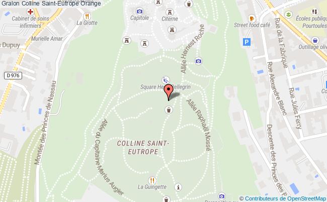 plan Colline Saint-eutrope Orange Orange