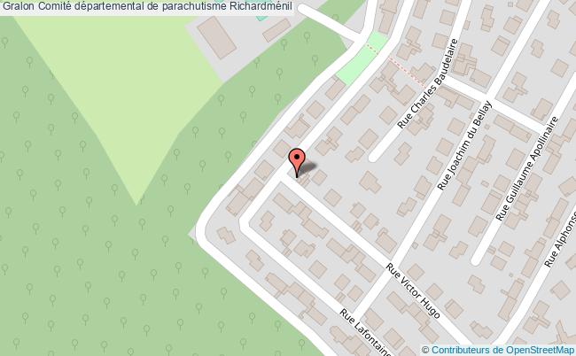 plan Comité Départemental De Parachutisme Richardménil Richardménil