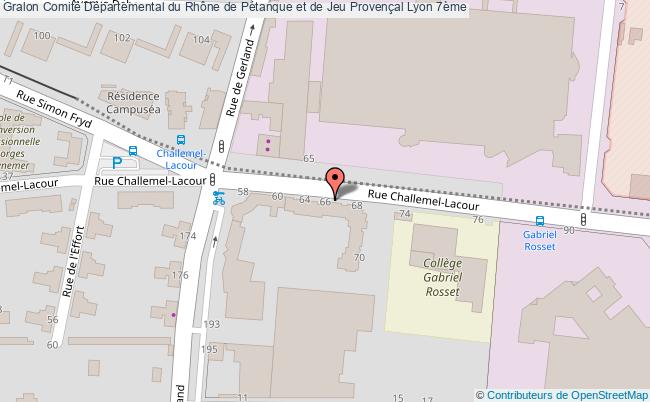 Comité Départemental du Rhône de Pétanque et de Jeu Provençal