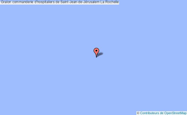 plan Commanderie D'hospitaliers De Saint-jean-de-jérusalem La Rochelle La Rochelle