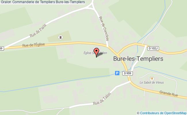 Commanderie de templiers Burelestempliers tourisme