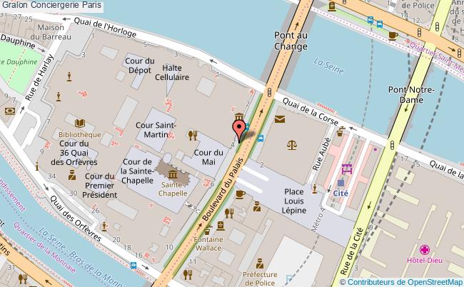plan Conciergerie Paris Paris