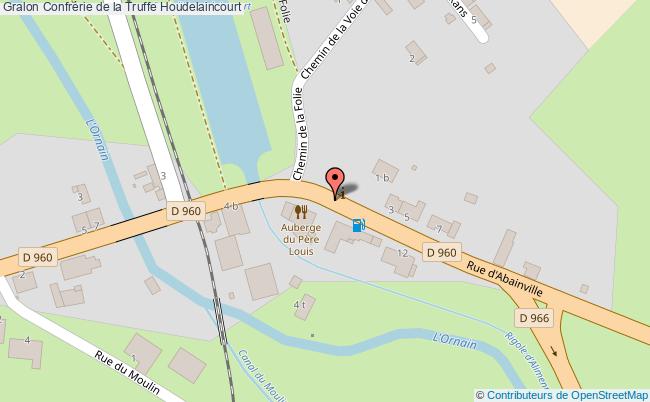 plan Confrérie De La Truffe Houdelaincourt Houdelaincourt