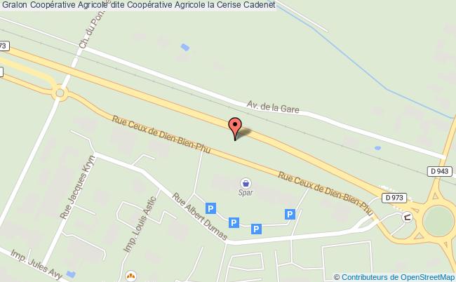 plan Coopérative Agricole Dite Coopérative Agricole La Cerise Cadenet Cadenet