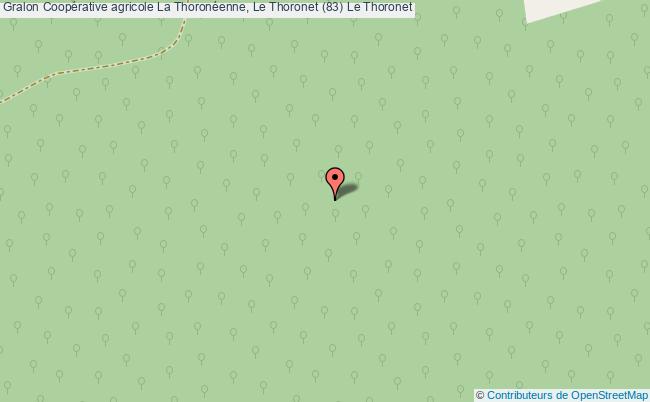 plan Coopérative Agricole La Thoronéenne, Le Thoronet (83) Le Thoronet Le Thoronet