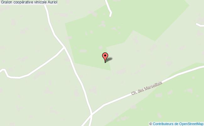 plan Coopérative Vinicole Auriol Auriol