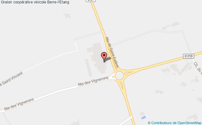 plan Coopérative Vinicole Berre-l'etang Berre-l'Etang