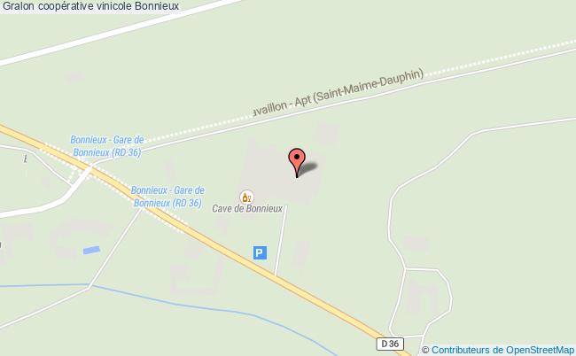 plan Coopérative Vinicole Bonnieux Bonnieux