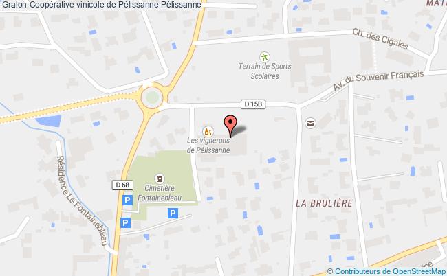 plan Coopérative Vinicole De Pélissanne Pélissanne Pélissanne