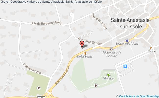 plan Coopérative Vinicole De Sainte-anastasie Sainte-anastasie-sur-issole Sainte-Anastasie-sur-Issole